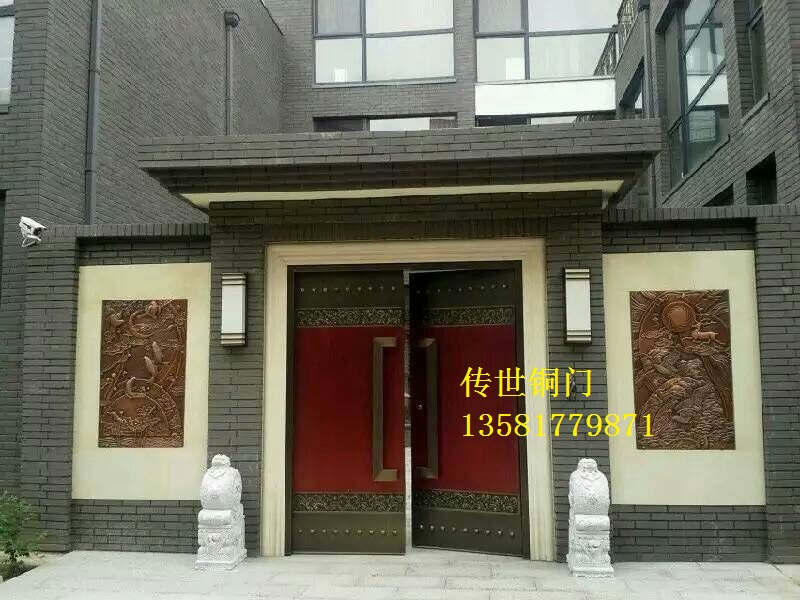 庭院式銅門